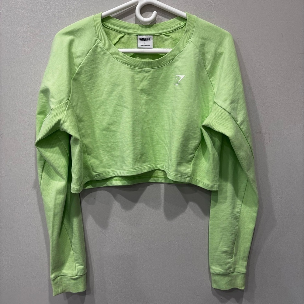 Gymshark Training Cropped Sweater Women’s Size Large